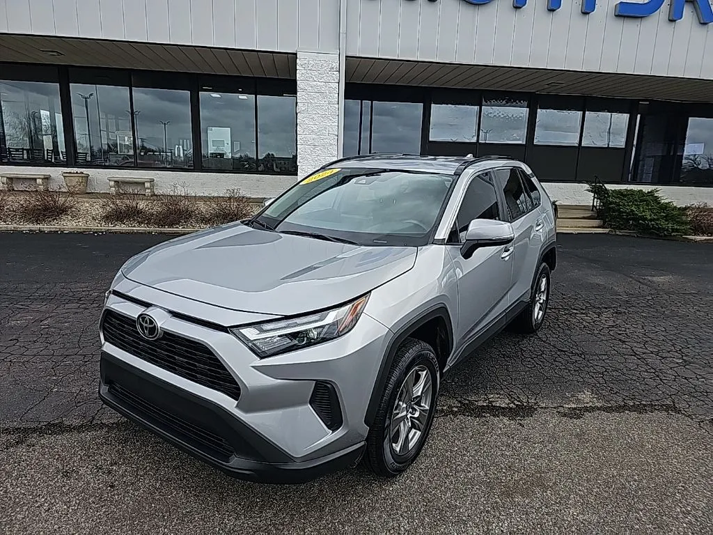 Silver 2024 Toyota RAV4 XLE for sale in Muncie, IN