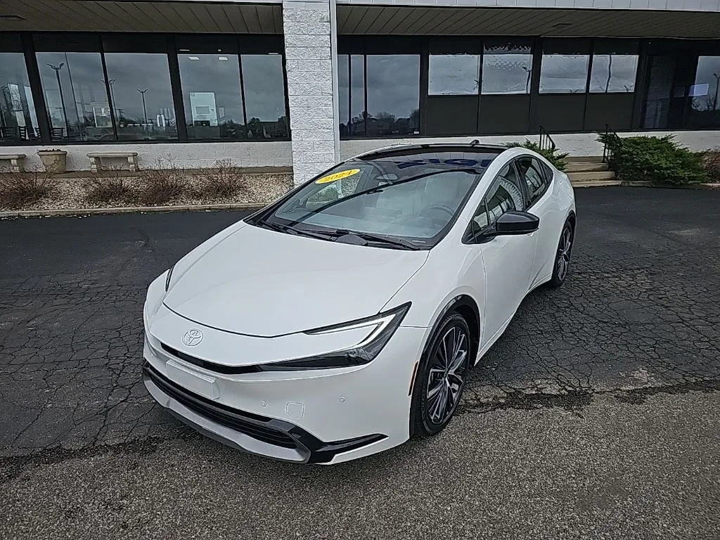 Red 2024 Toyota Prius LE for sale in Muncie, IN