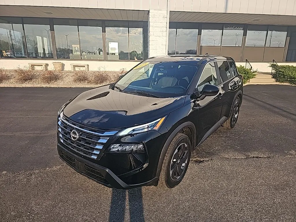 Black 2025 Nissan Rogue SV for sale in Muncie, IN
