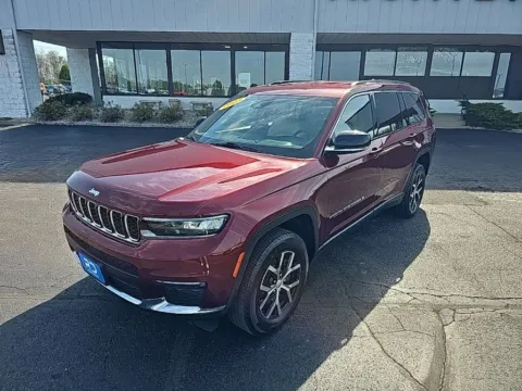 Red 2023 Jeep Grand Cherokee L Limited for sale in Muncie, IN