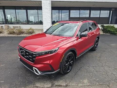 Red 2024 Honda CR-V Hybrid Sport Touring for sale in Muncie, IN