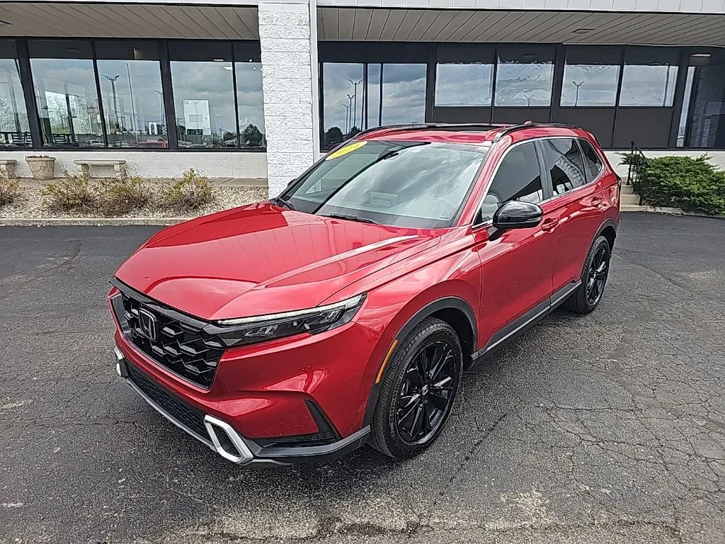 Red 2024 Honda CR-V Hybrid Sport Touring for sale in Muncie, IN