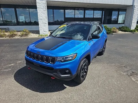 Blue 2025 Jeep Compass Trailhawk for sale in Muncie, IN