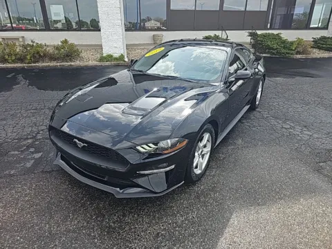 Black 2019 Ford Mustang EcoBoost for sale in Muncie, IN