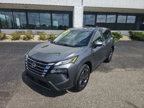 Gray 2025 Nissan Rogue SV for sale in Muncie, IN