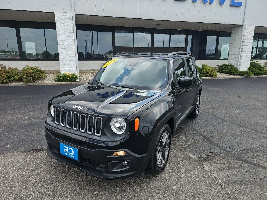 Black 2018 Jeep Renegade Latitude for sale in Muncie, IN