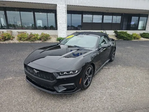 Black 2024 Ford Mustang EcoBoost Premium for sale in Muncie, IN