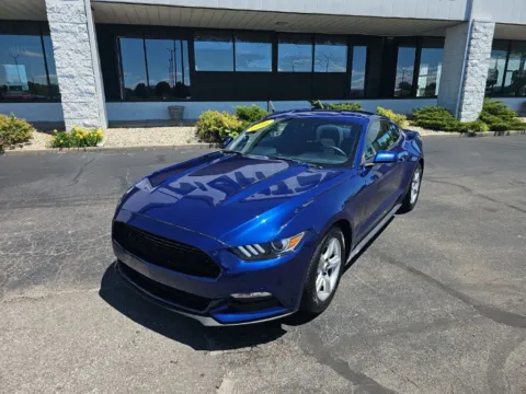 Blue 2016 Ford Mustang V6 for sale in Muncie, IN