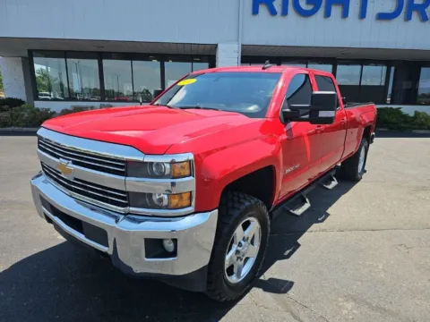 Red 2015 Chevrolet Silverado 2500HD LT for sale in Muncie, IN
