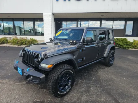 Another view of 2023 Jeep Wrangler Willys 4xe for sale in Muncie, IN at RightDrive Muncie