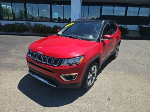 Red 2018 Jeep Compass Limited for sale in Muncie, IN