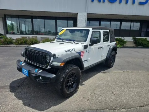 Another view of 2024 Jeep Wrangler Willys 4xe for sale in Muncie, IN at RightDrive Muncie