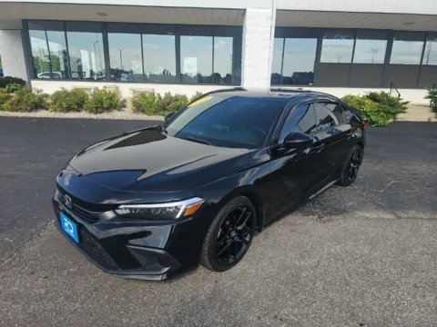 Black 2022 Honda Civic Sport for sale in Muncie, IN