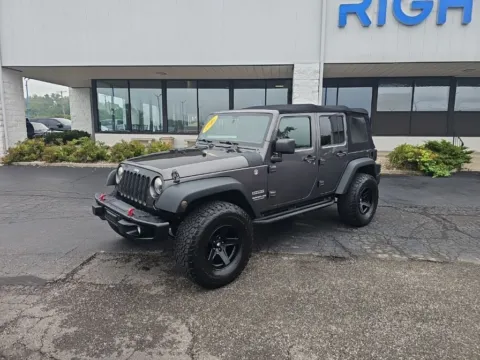 Another view of 2016 Jeep Wrangler Unlimited Sport for sale in Muncie, IN at RightDrive Muncie
