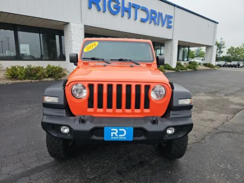Photos of 2018 Jeep Wrangler Unlimited Sport S for sale in Muncie, IN at RightDrive Muncie