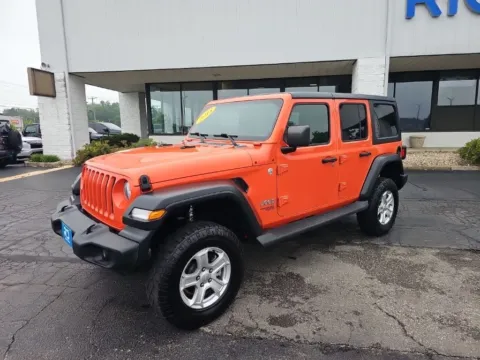 Another view of 2018 Jeep Wrangler Unlimited Sport S for sale in Muncie, IN at RightDrive Muncie