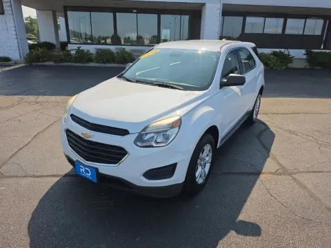 White 2016 Chevrolet Equinox LS for sale in Muncie, IN