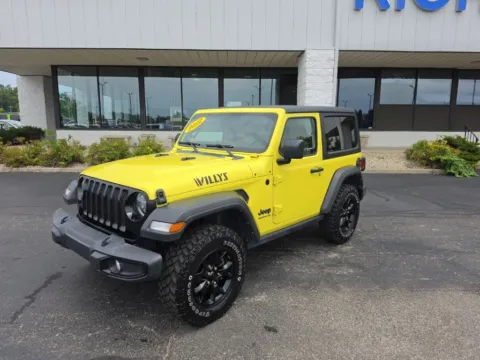 Another view of 2022 Jeep Wrangler Willys for sale in Muncie, IN at RightDrive Muncie