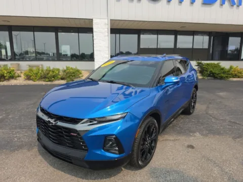 Blue 2020 Chevrolet Blazer RS for sale in Muncie, IN