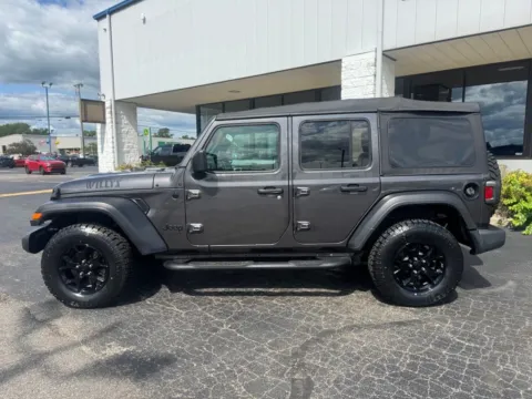 Another view of 2020 Jeep Wrangler Unlimited Sport for sale in Muncie, IN at RightDrive Muncie