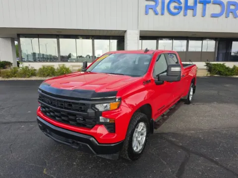 Red 2024 Chevrolet Silverado 1500 WT for sale in Muncie, IN