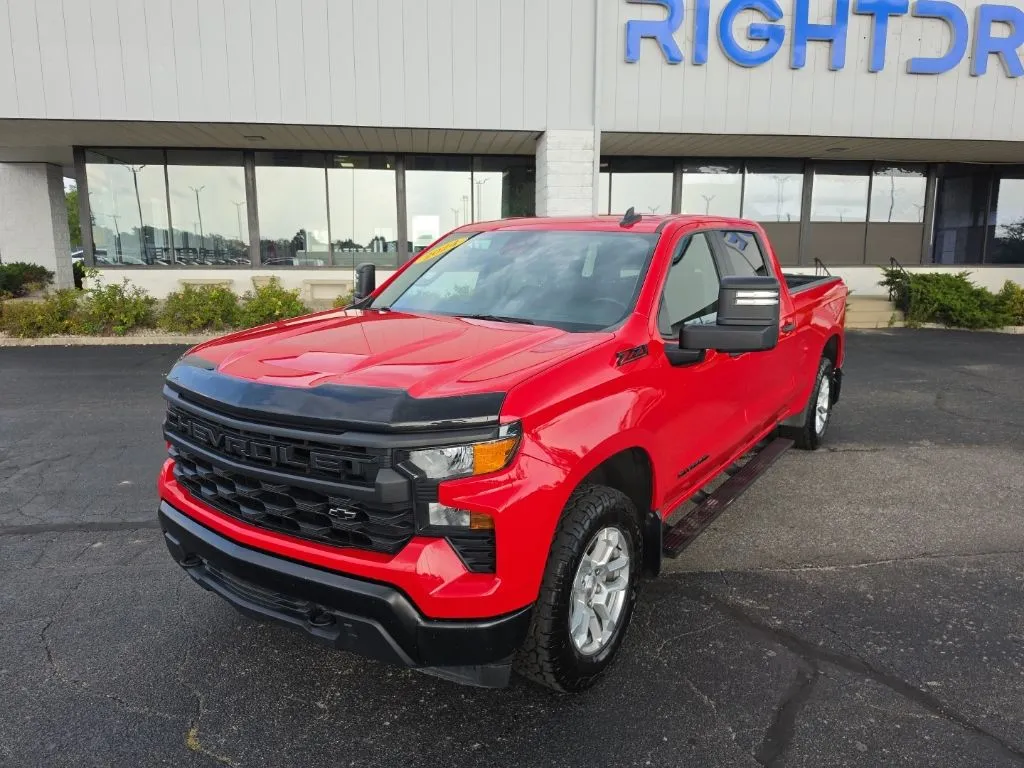 Red 2024 Chevrolet Silverado 1500 WT for sale in Muncie, IN
