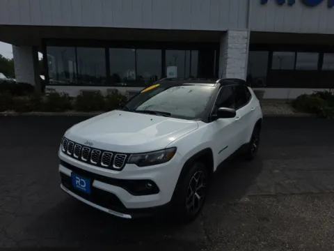 White 2025 Jeep Compass Limited for sale in Muncie, IN