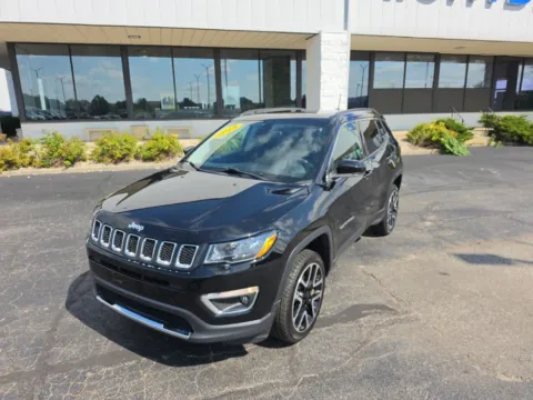 Black 2018 Jeep Compass Limited for sale in Muncie, IN