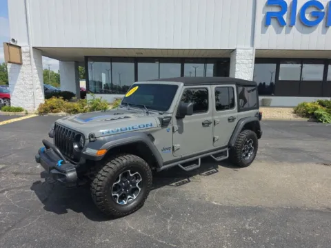 Another view of 2022 Jeep Wrangler Unlimited Rubicon 4xe for sale in Muncie, IN at RightDrive Muncie