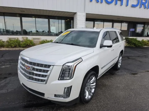 White 2017 Cadillac Escalade Premium Luxury for sale in Muncie, IN