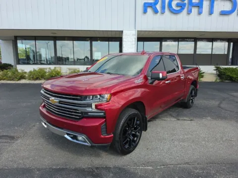 Red 2021 Chevrolet Silverado 1500 High Country for sale in Muncie, IN