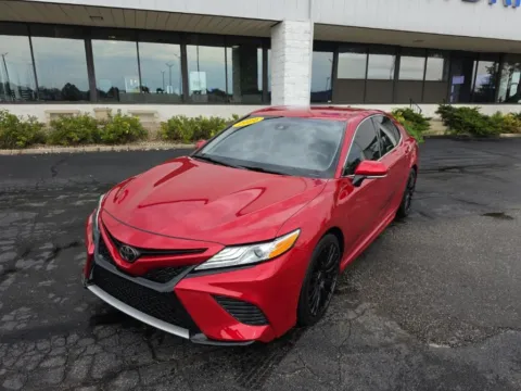 Red 2020 Toyota Camry XSE for sale in Muncie, IN