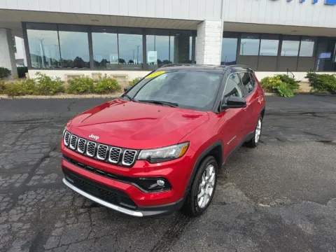 Red 2025 Jeep Compass Limited for sale in Muncie, IN