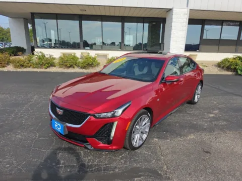 Red 2020 Cadillac CT5 Sport for sale in Muncie, IN
