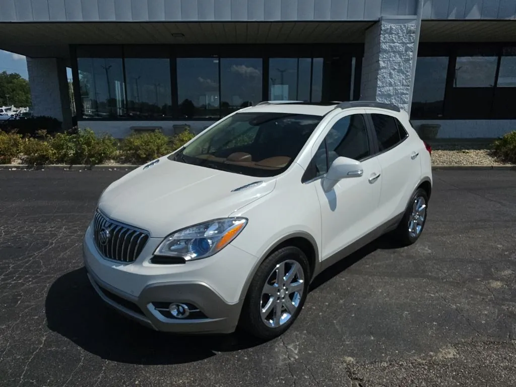 White 2014 Buick Encore Premium for sale in Muncie, IN