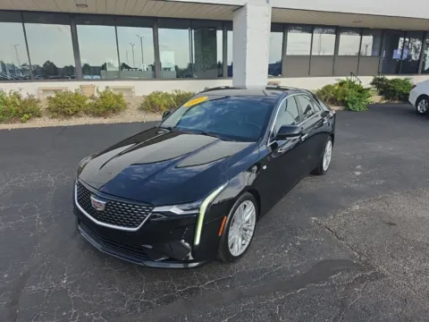 Black 2022 Cadillac CT4 Premium Luxury for sale in Muncie, IN