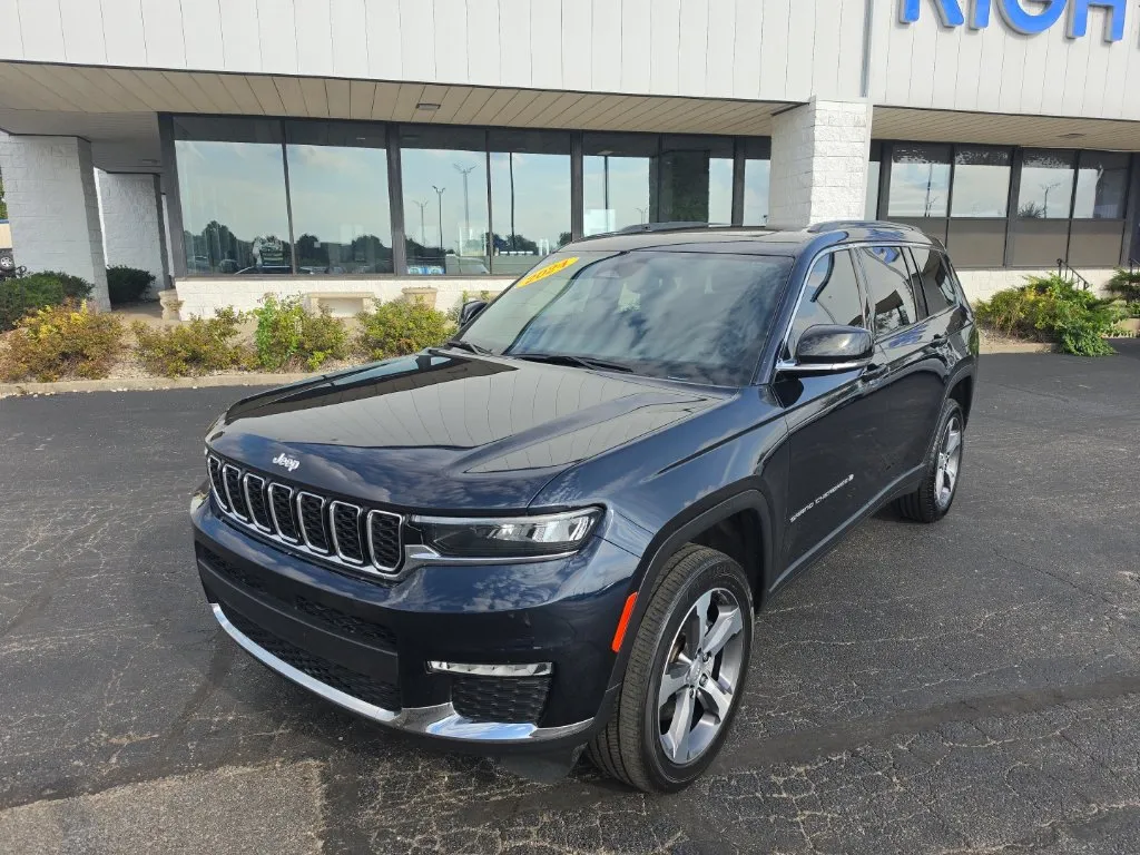 Blue 2024 Jeep Grand Cherokee L Limited for sale in Muncie, IN