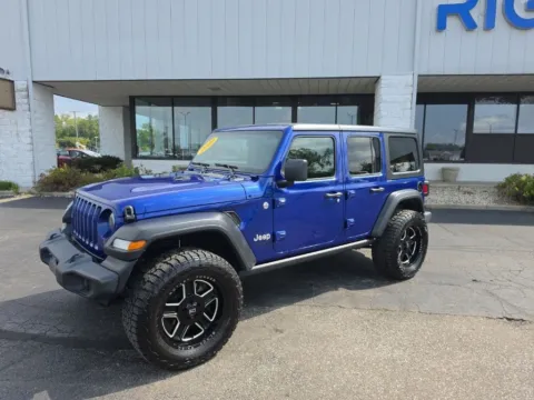Another view of 2020 Jeep Wrangler Unlimited Sport S for sale in Muncie, IN at RightDrive Muncie