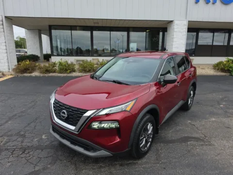 Red 2023 Nissan Rogue S for sale in Muncie, IN