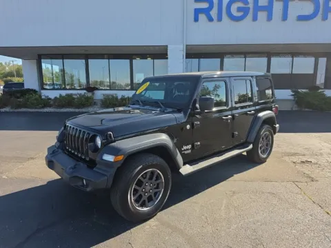 Another view of 2021 Jeep Wrangler Unlimited Sport S for sale in Muncie, IN at RightDrive Muncie