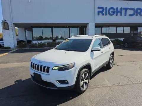 White 2019 Jeep Cherokee Limited for sale in Muncie, IN