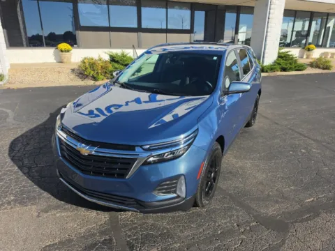 Blue 2024 Chevrolet Equinox LT for sale in Muncie, IN