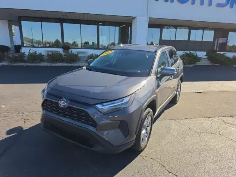 Gray 2024 Toyota RAV4 Hybrid XLE for sale in Muncie, IN