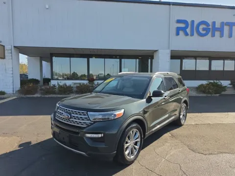 Green 2023 Ford Explorer Limited for sale in Muncie, IN