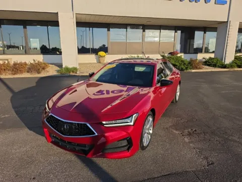 Red 2021 Acura TLX Technology Package for sale in Muncie, IN
