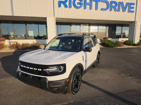 White 2025 Ford Bronco Sport Outer Banks for sale in Muncie, IN
