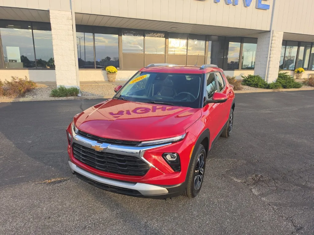 Red 2026 Chevrolet TrailBlazer LT for sale in Muncie, IN