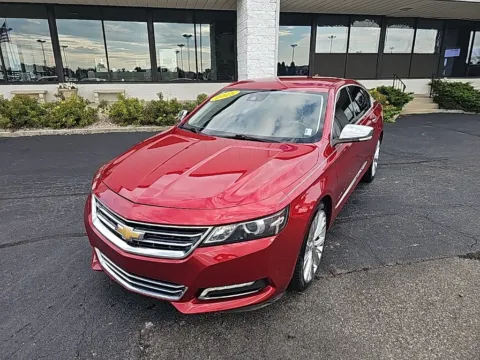 Red 2015 Chevrolet Impala LTZ for sale in Muncie, IN