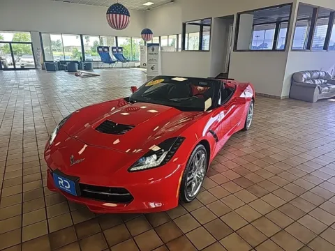 Red 2017 Chevrolet Corvette Stingray for sale in Muncie, IN