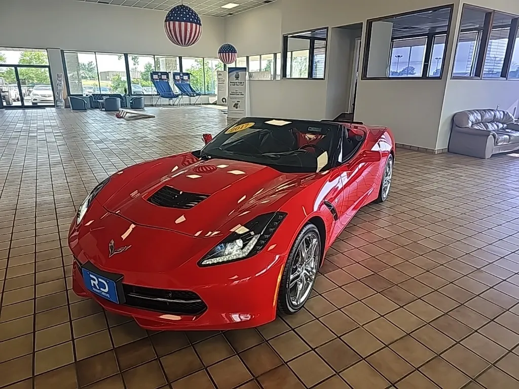 Red 2017 Chevrolet Corvette Stingray for sale in Muncie, IN